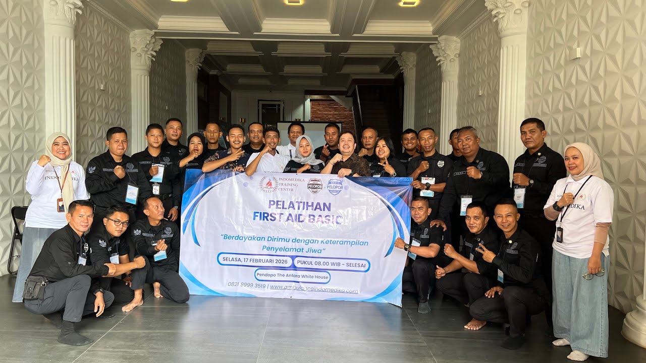 PELATIHAN FIRST AID BASIC - PT PELOPOR JAYA PRATAMA 