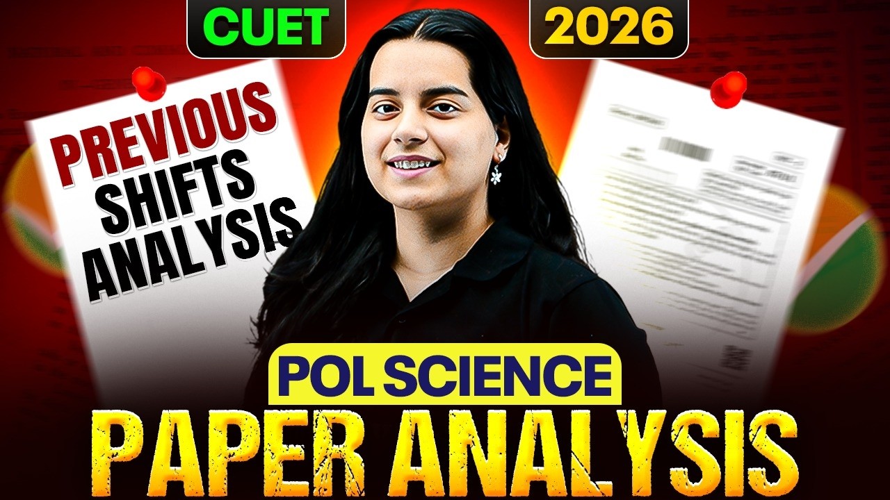 CUET Political Science 2026 Paper Analysis | Shift Wise Review + Answer Key | Kratika Choubey Ma&rsquo;am