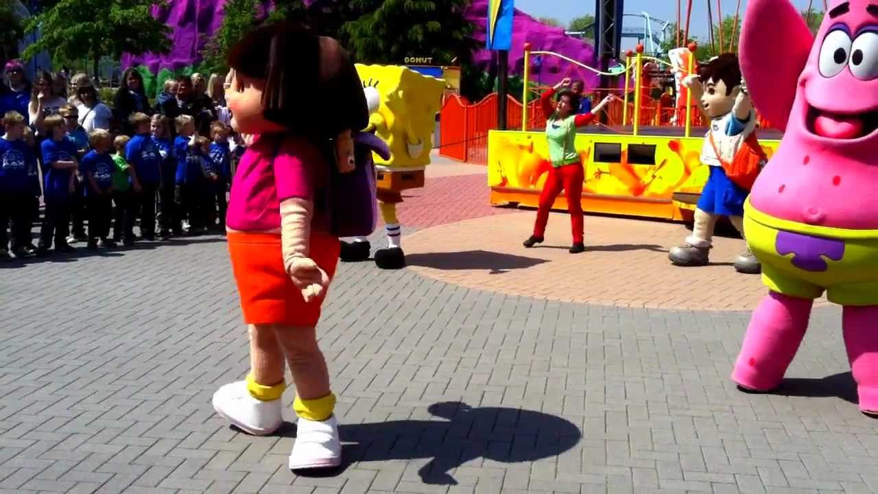 Dora Dans (Meet The Nicktoons) Movie Park Germany