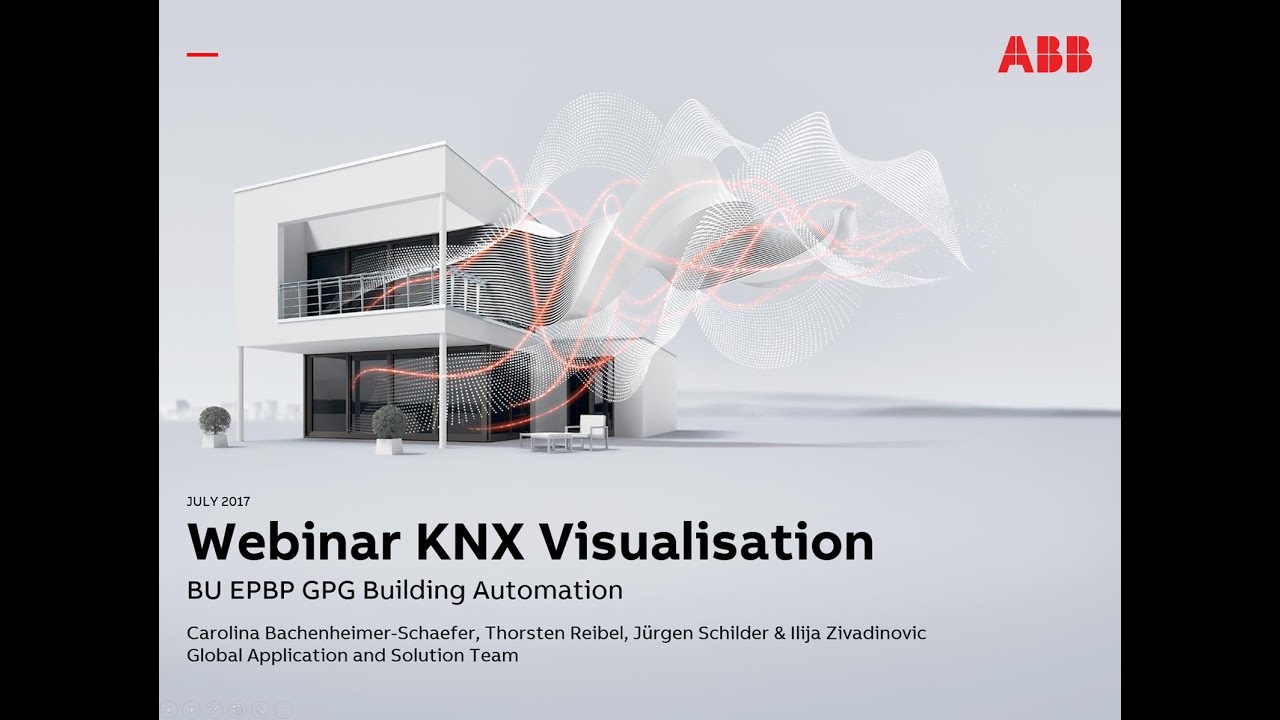 Webinar about KNX Visualisation - Updates and Solutions