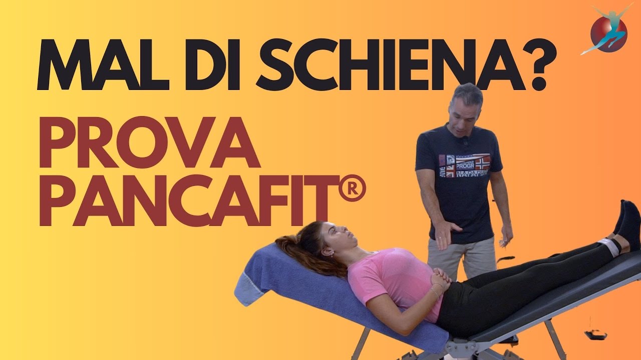 MAL DI SCHIENA, CERVICALE, CATTIVA POSTURA? Ecco PANCAFIT®