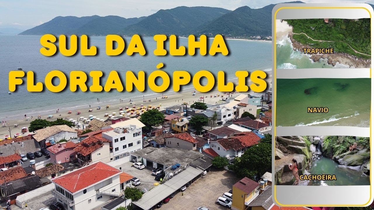 (Pântano do sul - Açores - Solidão) Três praias espetaculares no sul da ilha de Floripa
