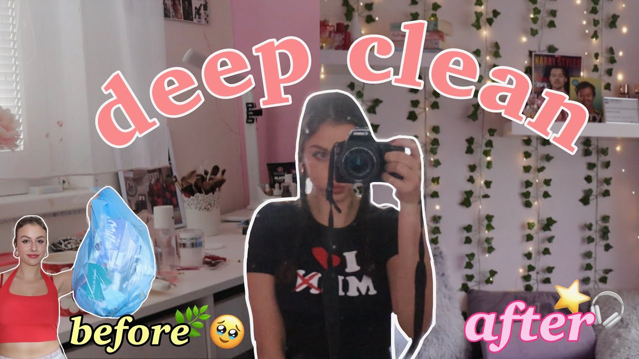 OBŘÍ ÚKLID POKOJE | motivace, room tour