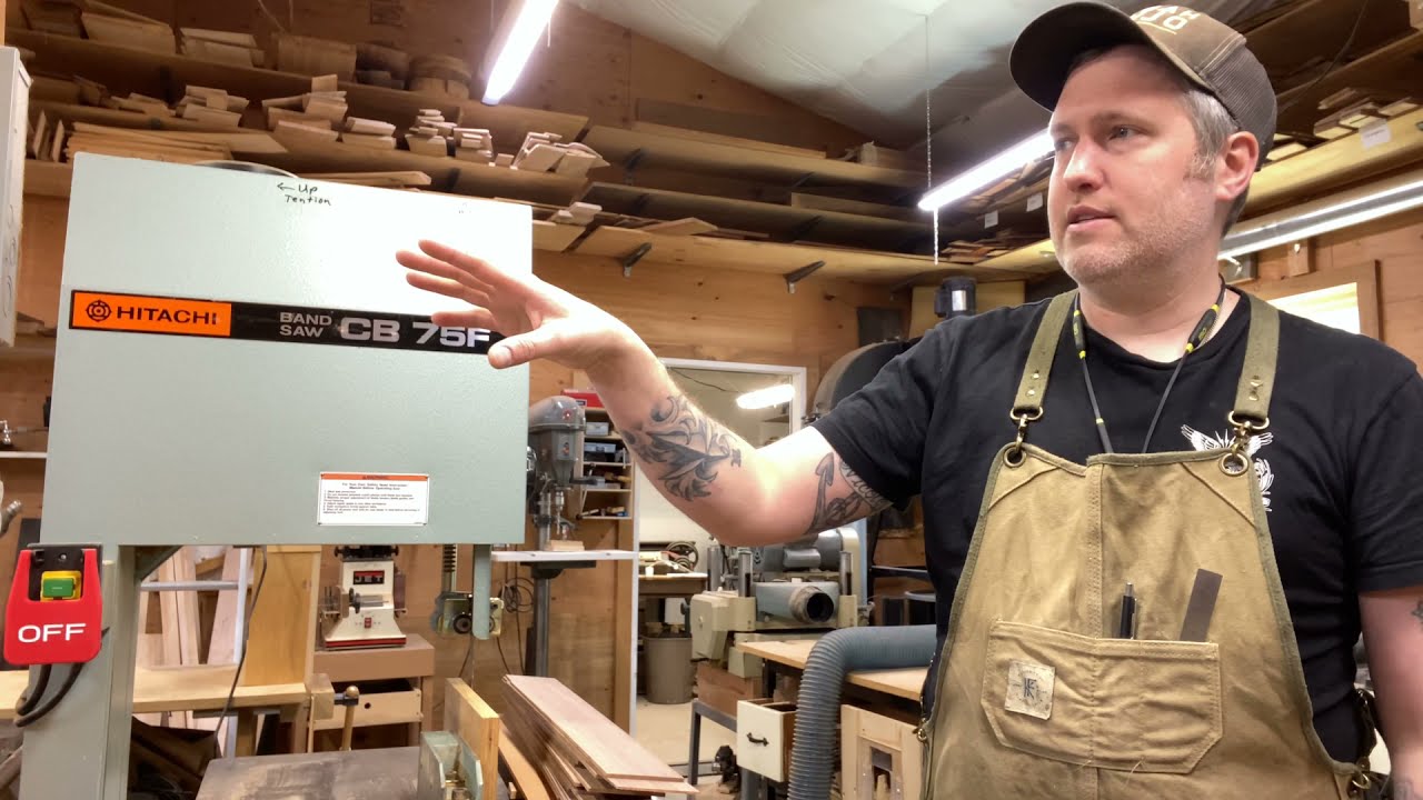 Wait. Another Bandsaw?  Hitachi CB-75 Resaw Bandsaw