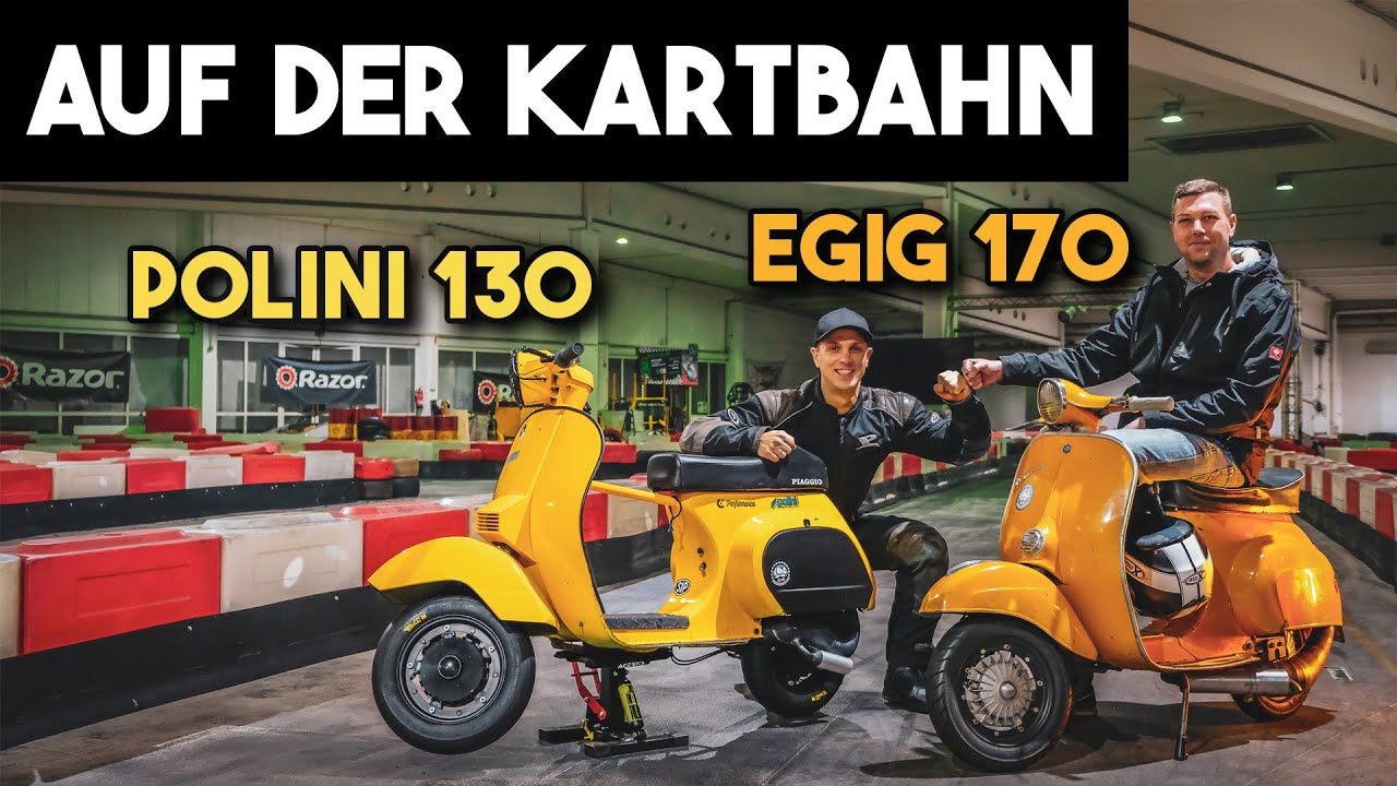 Auf der Kartbahn | EGIG 170 vs. Polini 130 | Blechgefährten