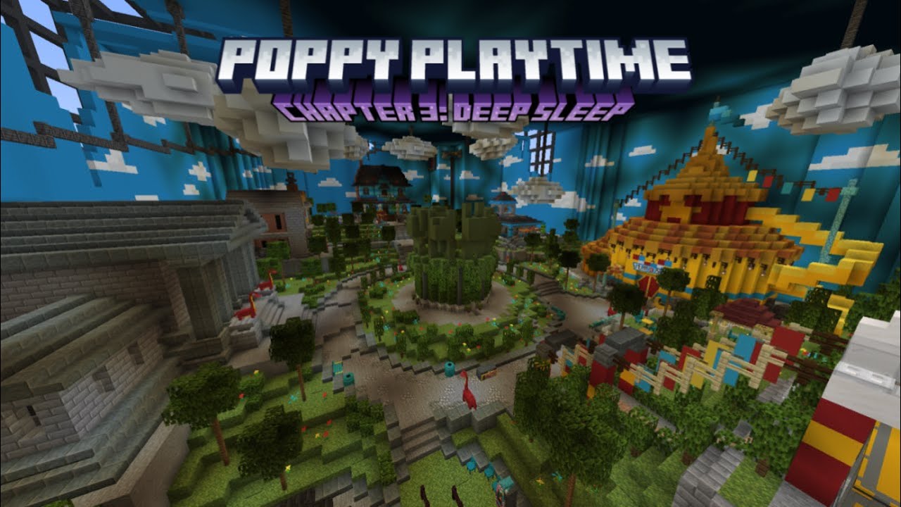 Я создала в Minecraft главу 3 «Время игр Поппи: Глубокий сон».