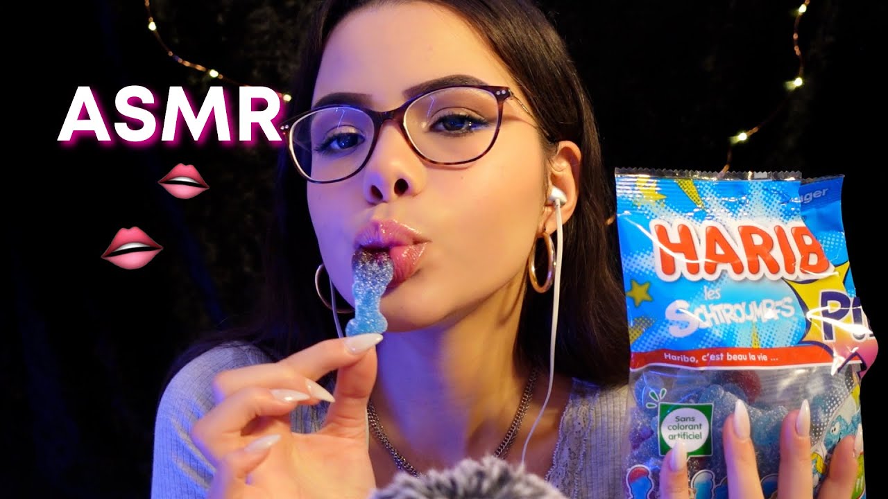 ASMR BRUITS DE BOUCHE BIIEN INTENSES (avec bonbon)👄🍬