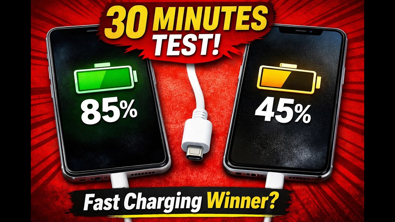 Fast Charging Test 2026 🔋 Which Phone Charges the Fastest Under ₹20,000?