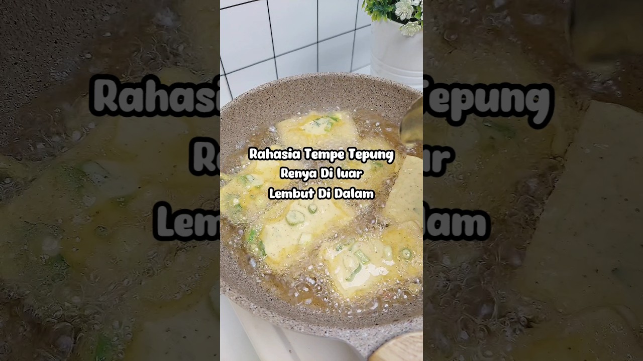 Nyesel Baru Tau Tenyata Ini Tips Tempe Tepung Renyah Di Luar Lembut Di Dalam
