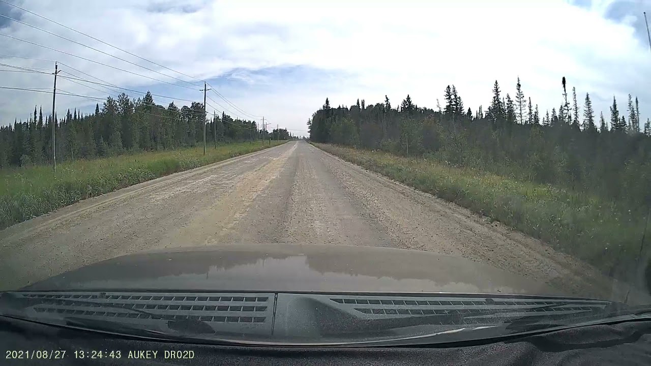 Lakeshore Goldmine Rd. - Heading South (Timmins, Ontario, Canada)