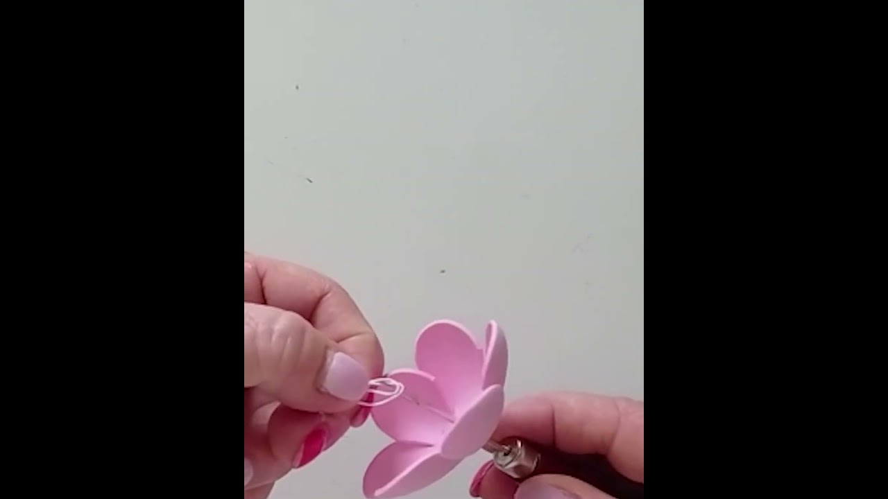 Tutorial rosellina in foam - Stefi64