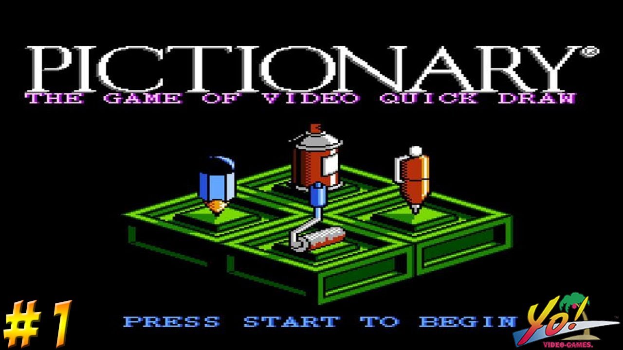Pictionary! NES Part 1 - YoVideogames
