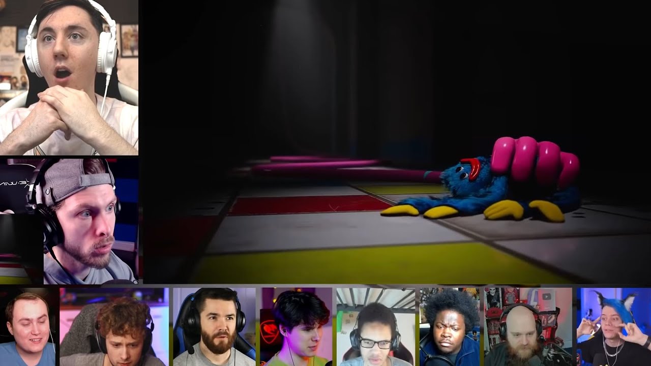 Poppy Playtime: Chapter 2 - Official Game Trailer [REACTION MASH-UP]#1534