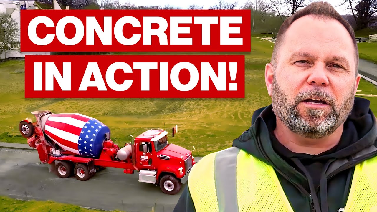 Non-Stop Concrete Work! A Look at Multiple Projects in Progress