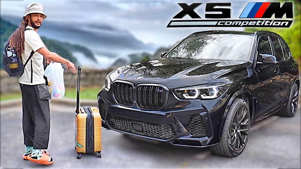 ROAD TRIPPING 1,500 MILES In My NEW Dream Car SUV! BMW X5M Competition F95 [LOUD EXHAUST]