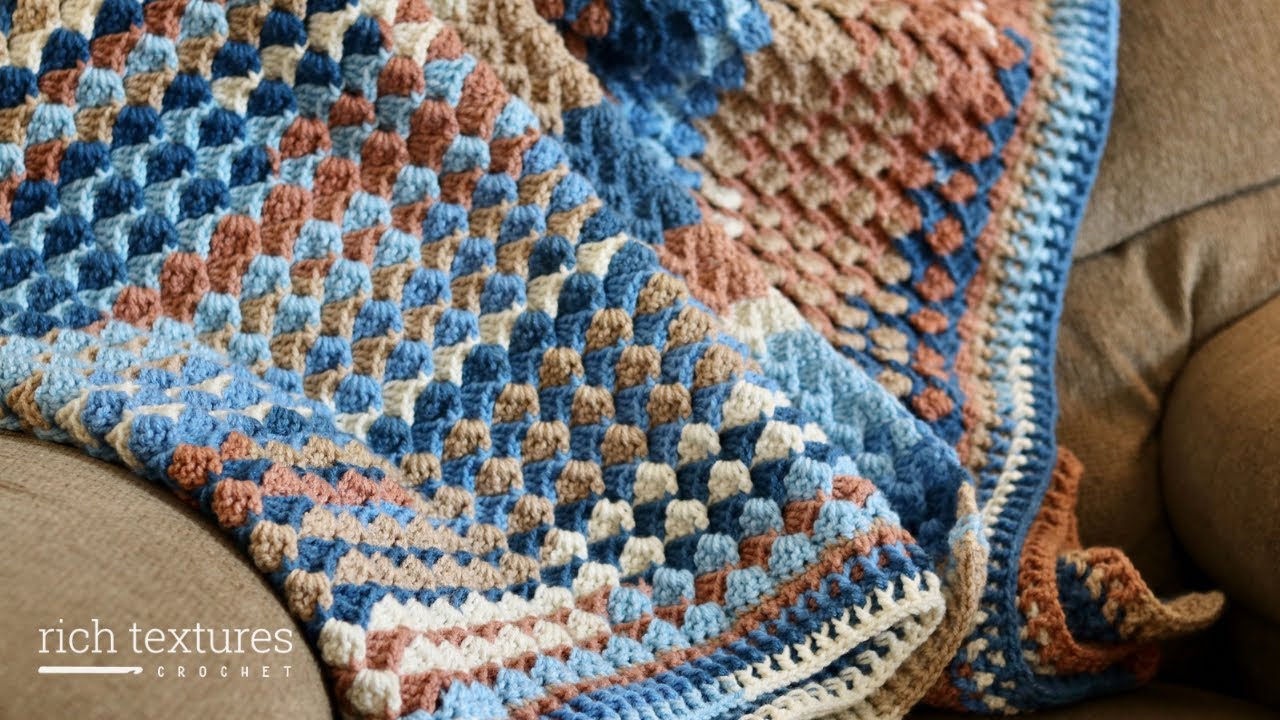 Boardwalk Blanket Crochet Pattern