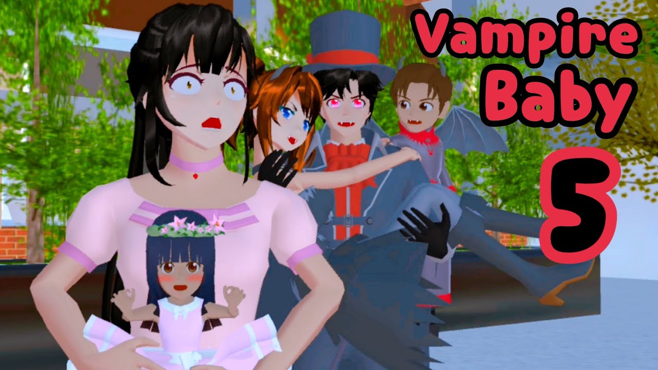 Vampire Baby (Part 5) 👶🧛 | Sad & Emotional Story | Sakura School Simulator