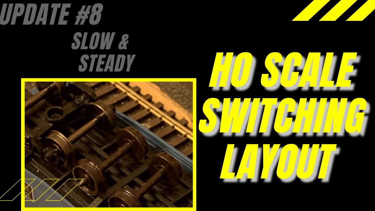 HO Scale Switching Layout Update #8