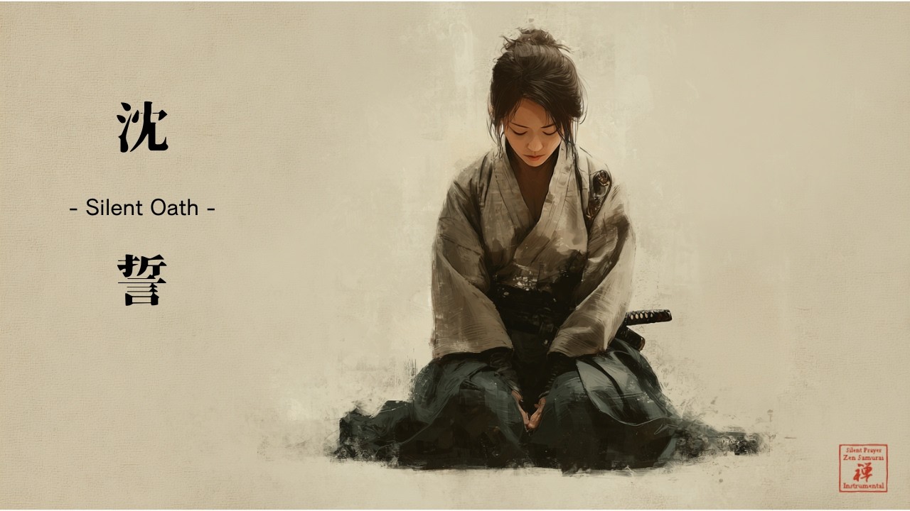 Zen Samurai Meditation Music – Silent Oath | Japanese Shakuhachi Instrumental