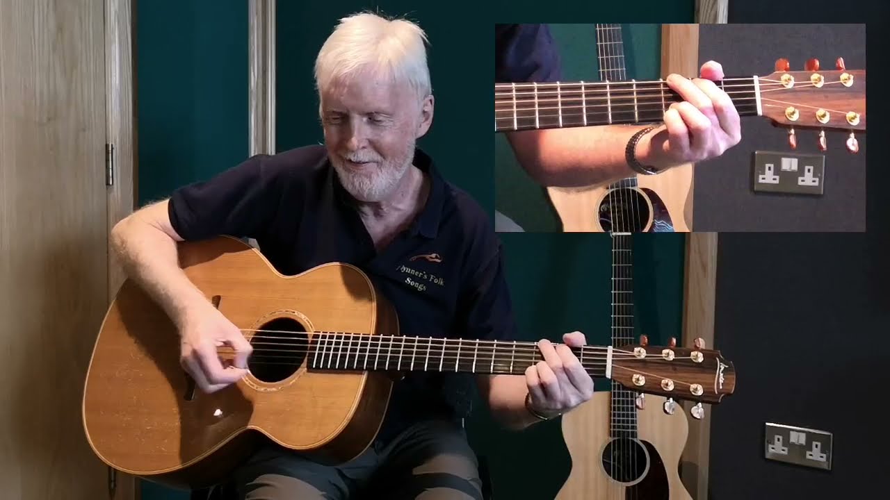 Guitar Tutorial - Dirty Old Town - Irish Folk Songs