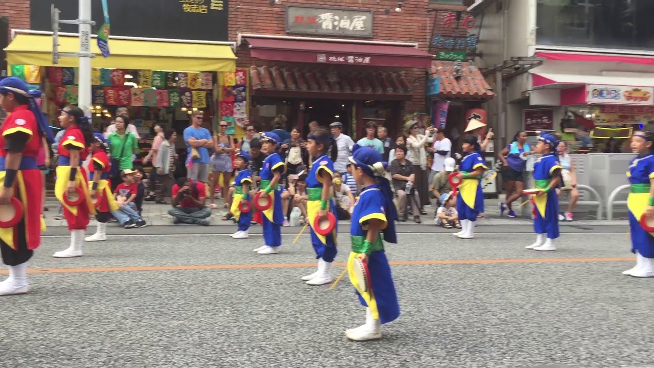 Children's parade in okinawa, Japan