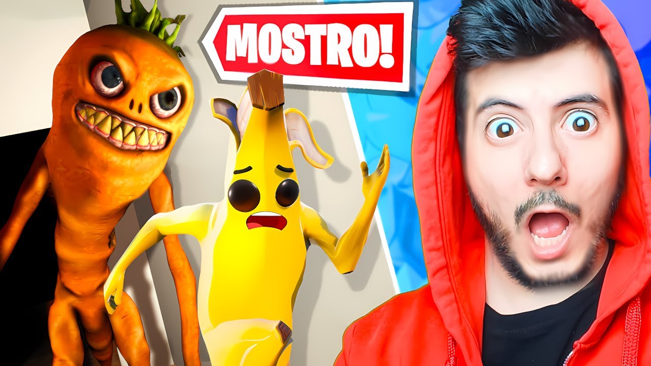 UNA CAROTA MOSTRO VUOLE MANGIARMI! 🥕 Fortnite