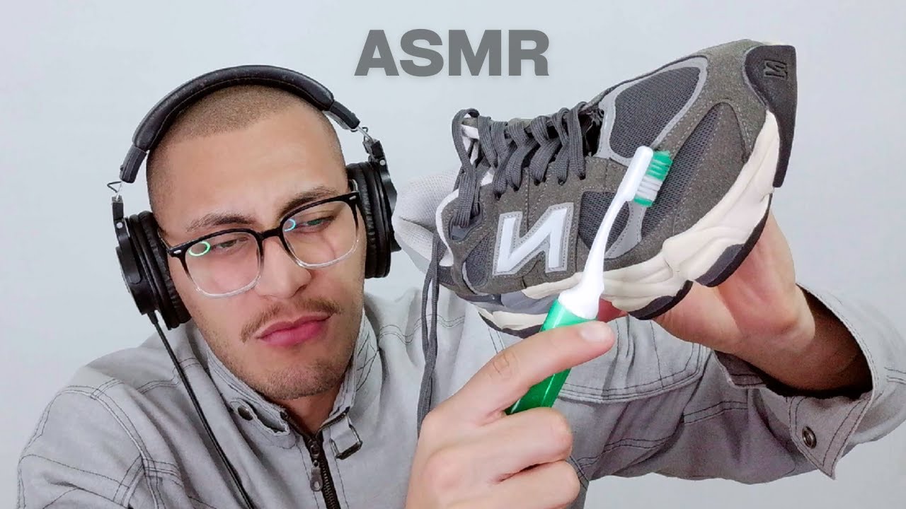 ASMR para personas que llevan más de un año sin lavar sus zapatos (y no planean hacerlo xd)