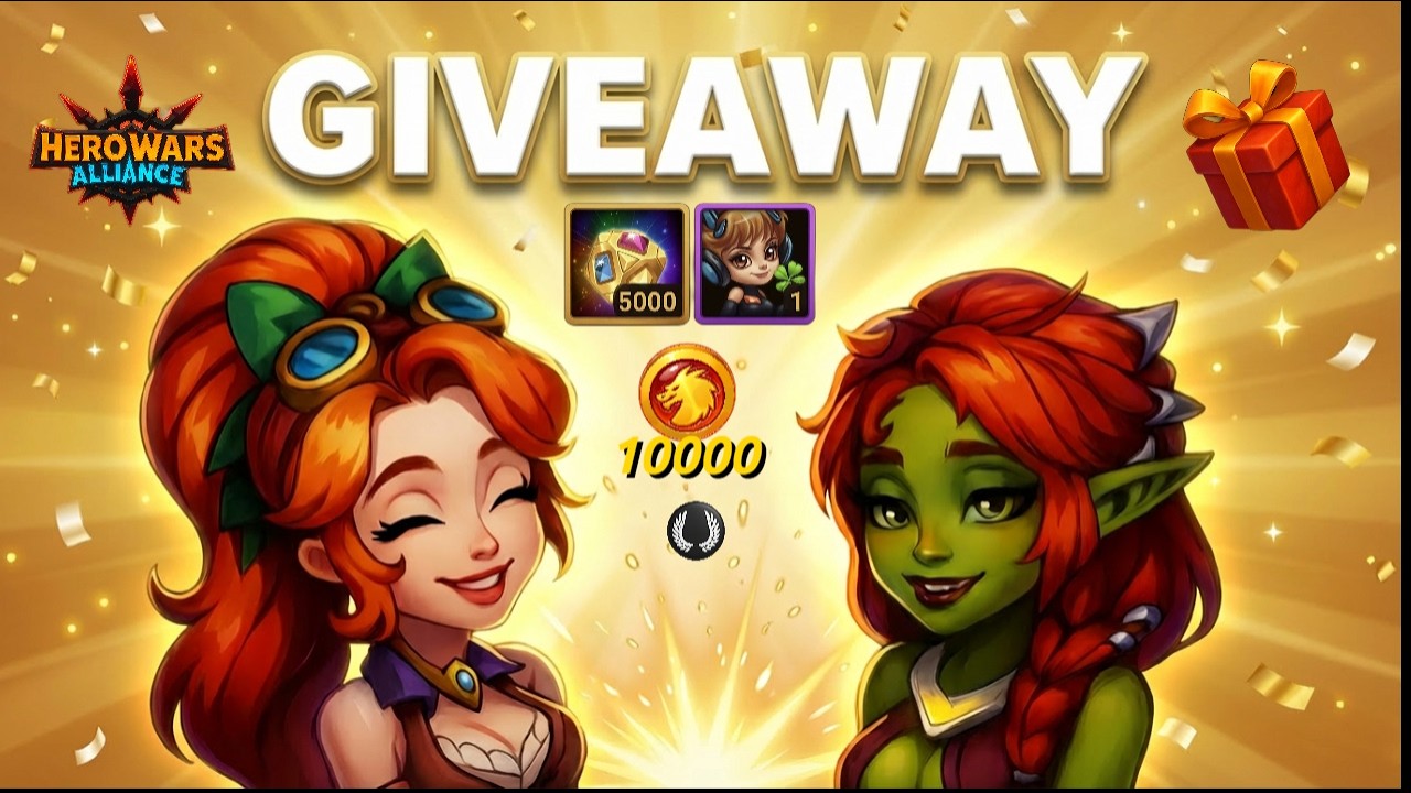 MASSIVE GIVEAWAY! 5,000 Metacubes + 10,000 Hydra Coins! Hero Wars Alliance!