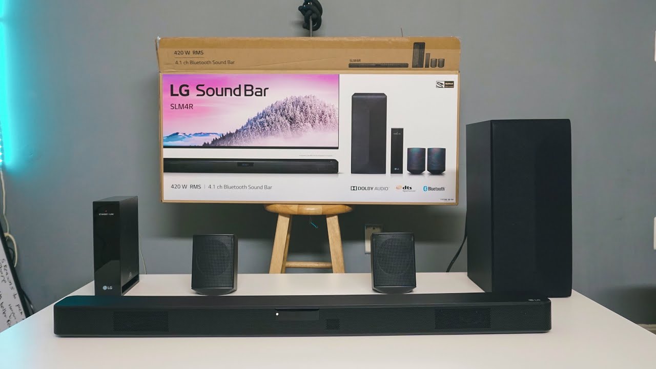 Звуковая панель LG SoundBar за 180 долларов с беспроводным сабвуфером: обзор, распаковка и настро...