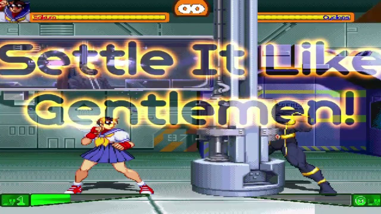 MG026 MUGEN - Sakura Kasugano #38 vs. Astonishing Cyclops (
