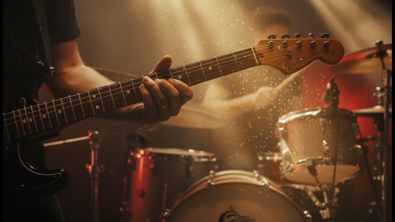 Calm BGM #6 - Electricguitar and Drums