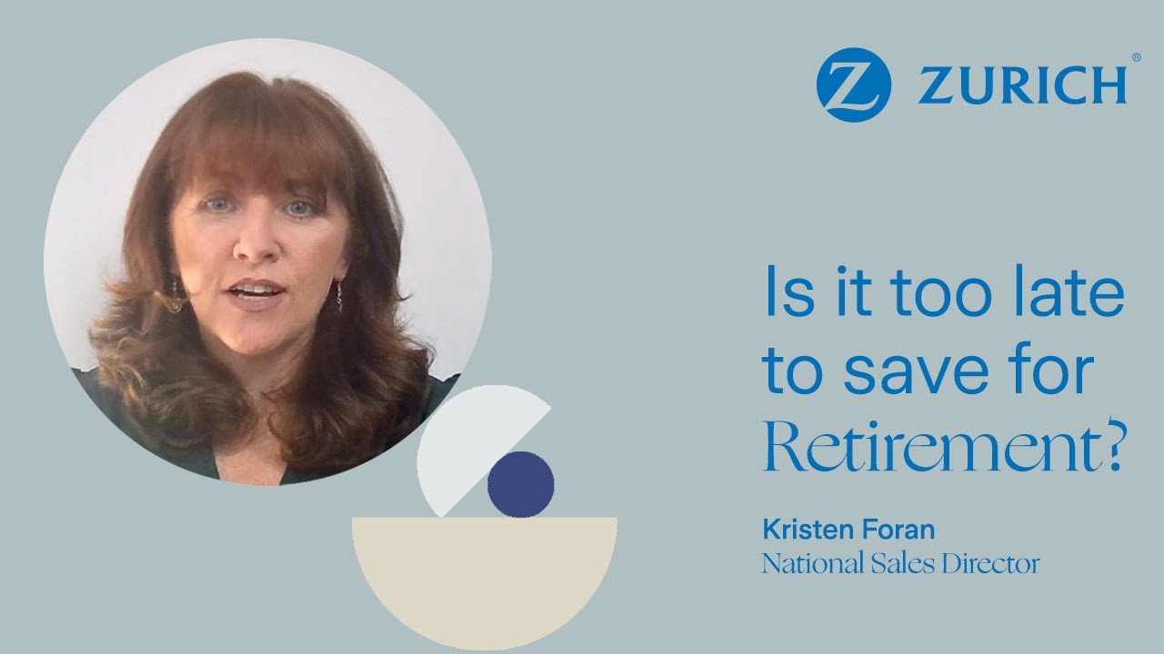 Is it too late to save for retirement?