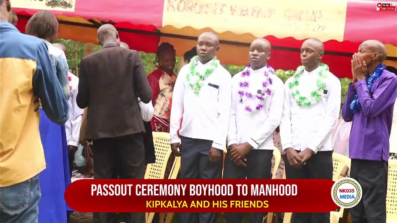 PASSOUT CEROMONY BOYHOOD TO MANHOOD