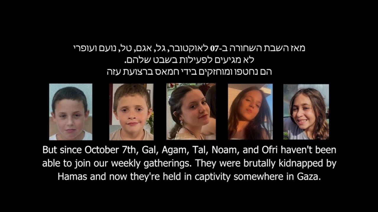 חבריי קרוואן הידידות 2023 שרים למען החניכים והחניכות של הצופים אשר נחטפו בשבת  🤍‏#BringThemHome