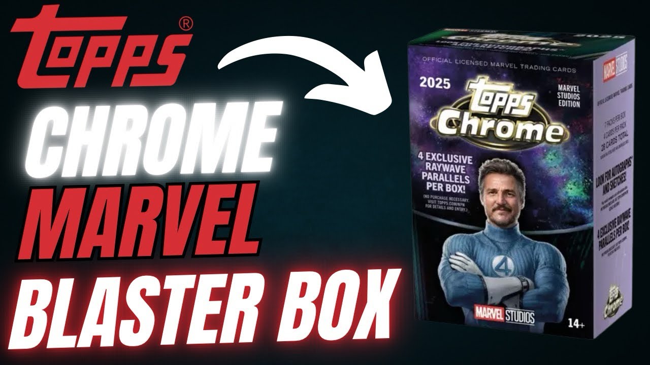 CHASING ACTOR AUTOS AGAIN! 😧 (Topps Chrome Marvel Studios Blaster Box)