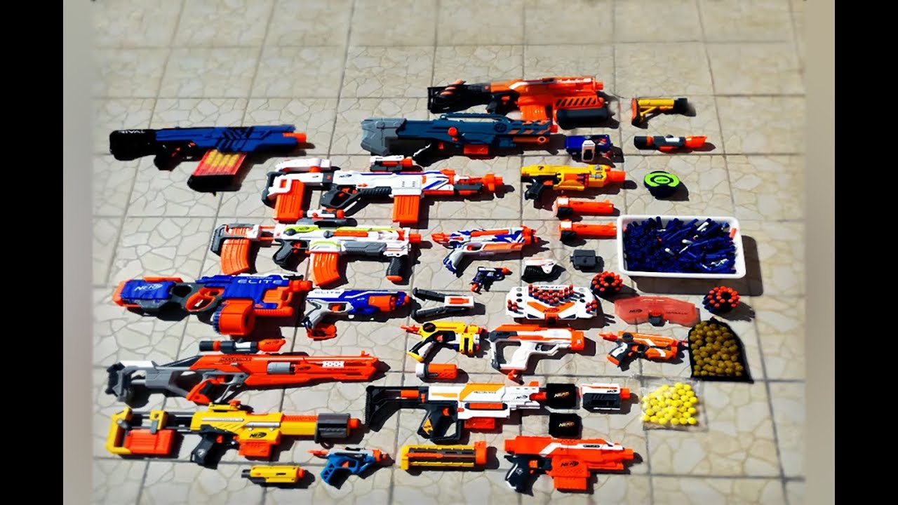 IL MIO ARSENALE NERF!!!