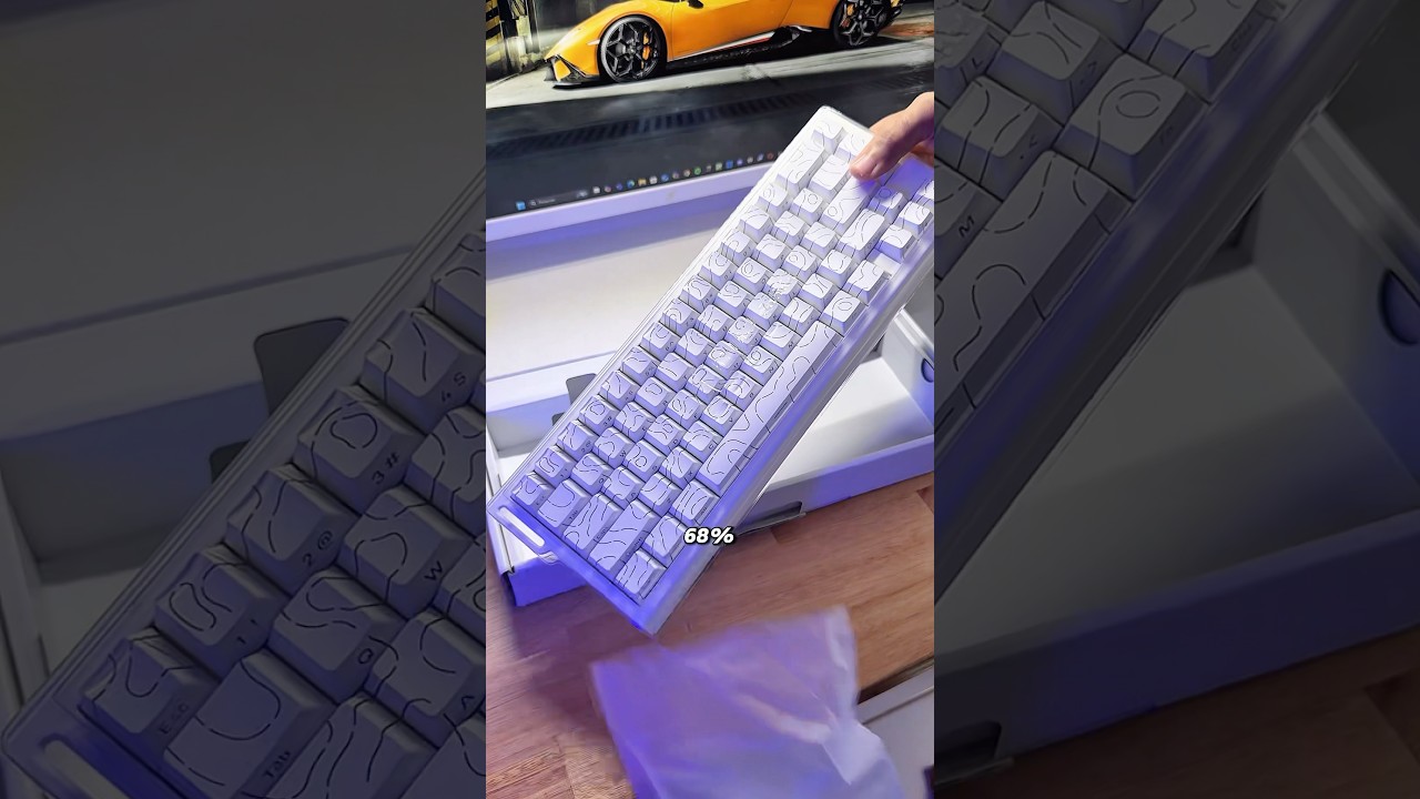 Pq todo mundo t&aacute; comprando teclado magn&eacute;tico? E principalmente o Attack Shark x68 He #teclado