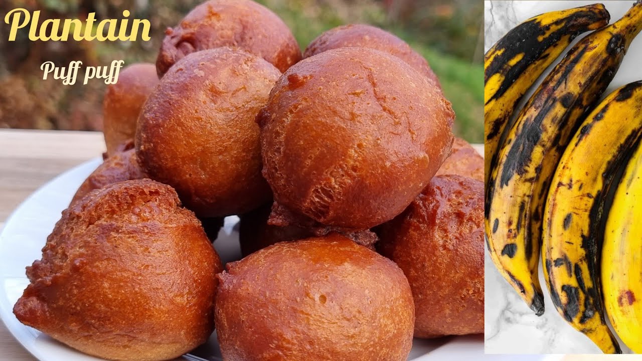 HOW TO MAKE THE BEST 🇬🇭 PLANTAIN PUFF PUFF/BOFROT/ TOOGBEI RECIPE// COLLABORATION @RhemaHealthyWay
