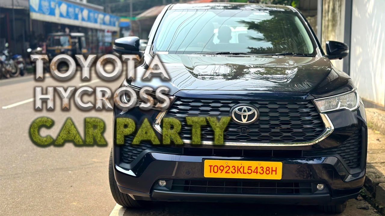 TOYOTA HYCROSS CAR PARTY |Foodie Sha|