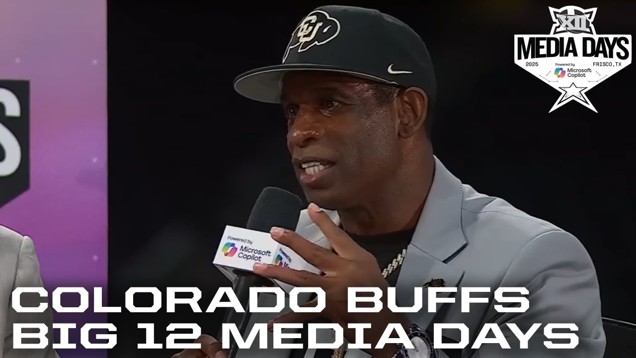 Colorado's Sanders & Salter Interview | Big 12 Football Media Days Powered by Microsoft Copilot