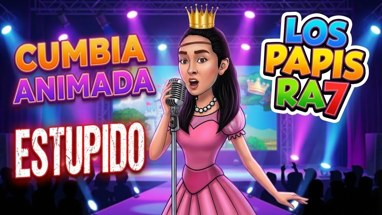 EST&Uacute;PIDO Los Papis RA7 Video Cumbia Animada Oficial