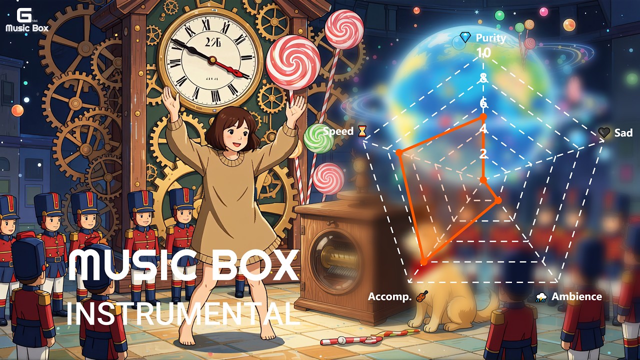 🧸 Energetic Ghibli Music Box X Electronic Bass | Gaming, Party & High-Energy Focus