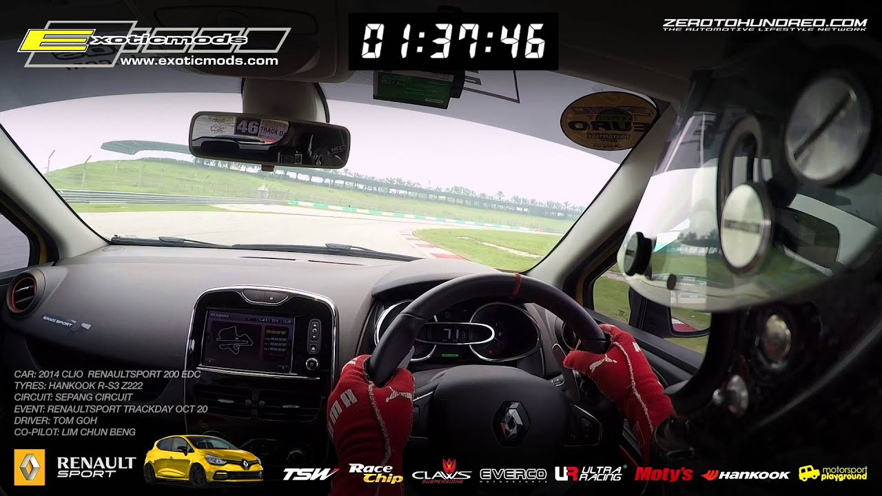 Tuned Clio 4 RS Sepang Circuit Attack - Exotic Mods