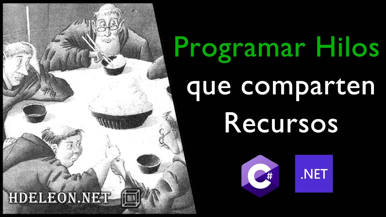 Trabajar con hilos que comparten recursos en C# .Net