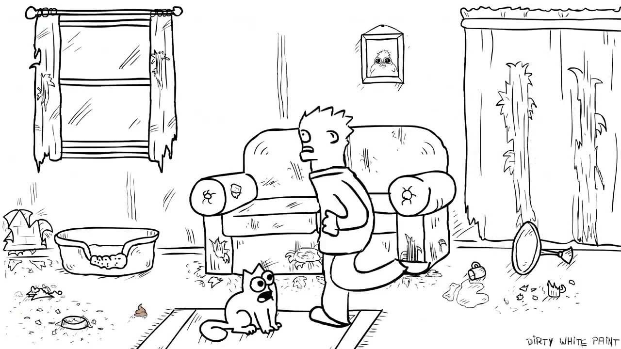 Simon&acute;s Cat in 'FFFUUU' Parody