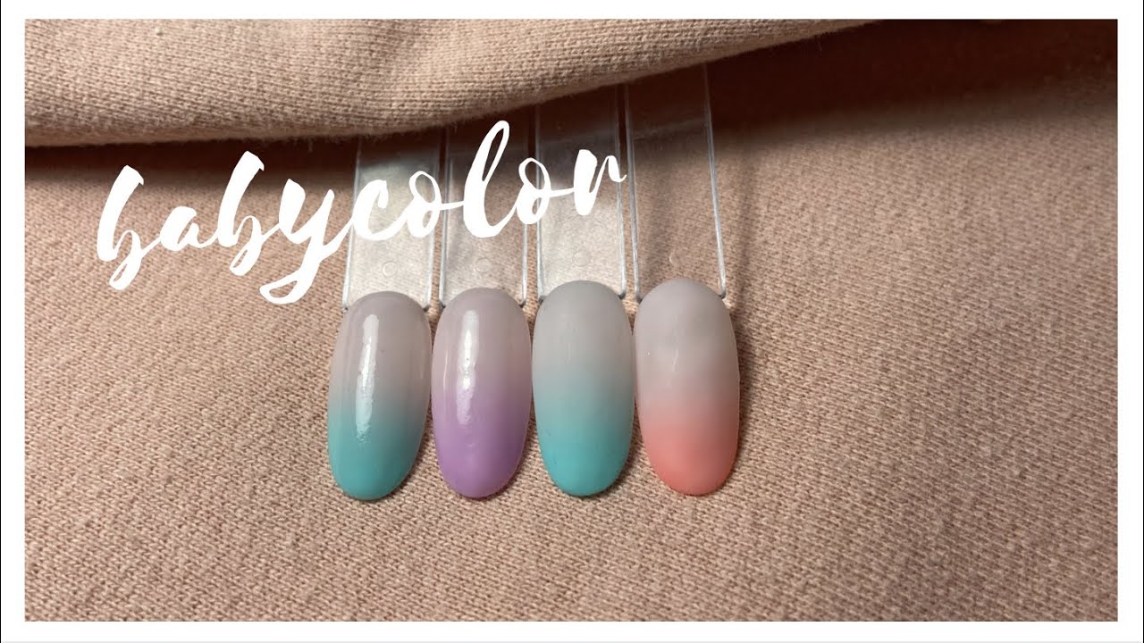 TUTO BABYCOLOR ⎪Comment réaliser un babycolor avec un vernis semi-permanent ? 😍