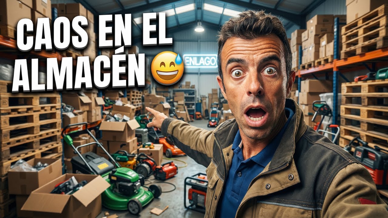 As&iacute; funciona nuestro almac&eacute;n: 40 pal&eacute;s y caos real 😅📦