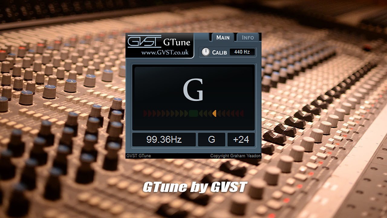 Melhor Tuner  Vst - FREE - GTune  Plugins - Chromatic Instrument Tuner -(Afinador De Instrumento)
