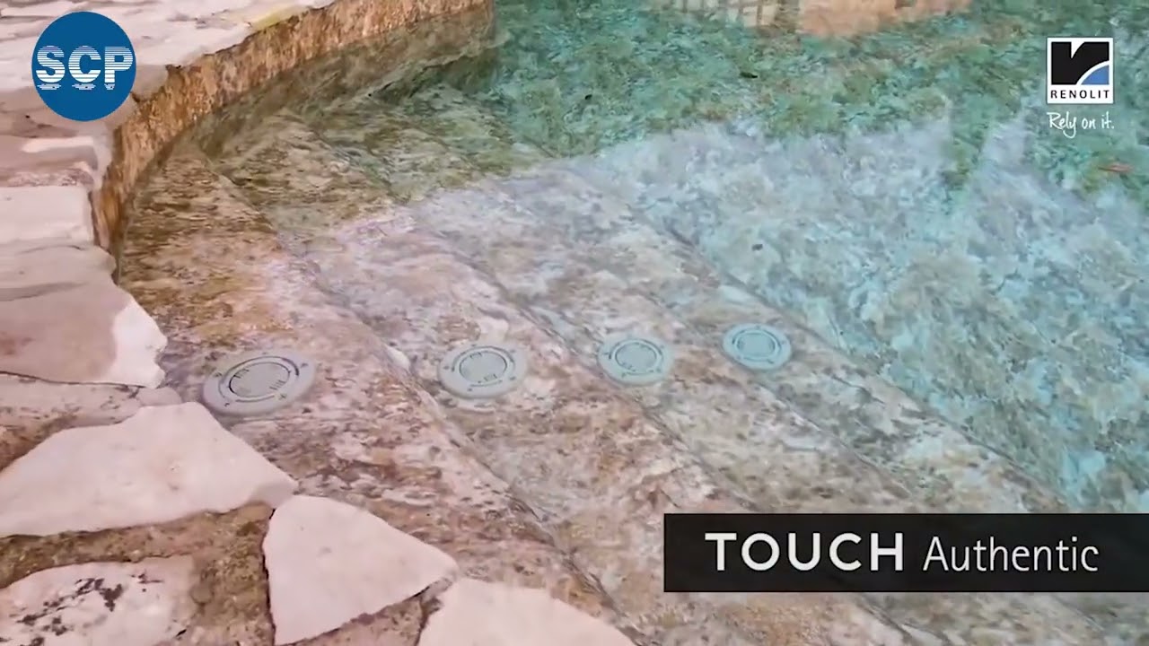 Tela armada / Membrana PVC - Gama Touch Authentic - Renolit / Liner para piscinas