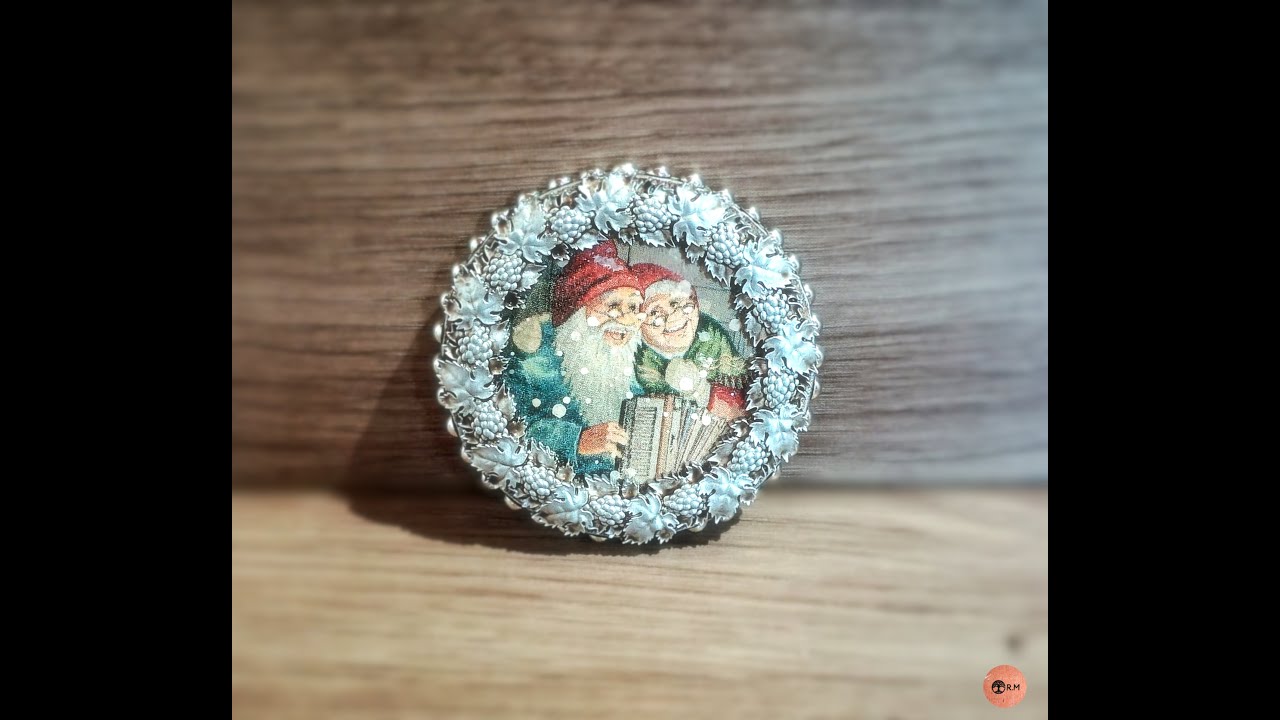 Rámeček laser + ubrousek Decoupage